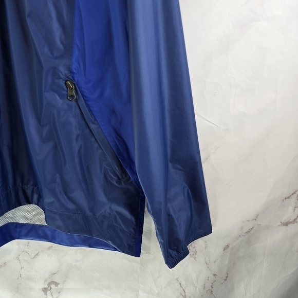 Under Armour Rain Jacket Men XL Blue Cloud Strike Storm Seam Gore Waterproof - Picture 4 of 14